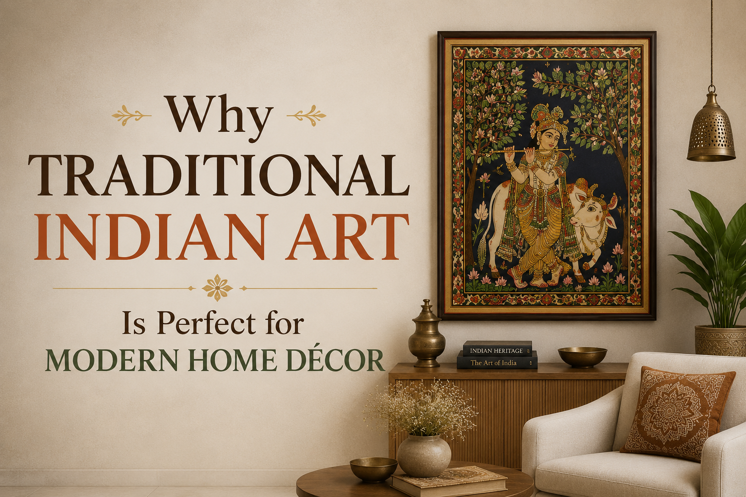 Popular Indian Art Forms Used in Modern Home Décor